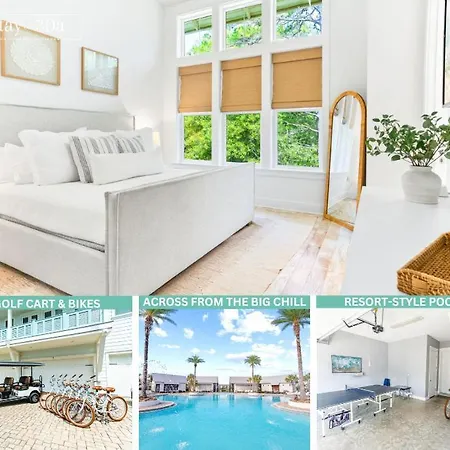 Southern Comfort By Stay On 30A- Pool, Bikes, Golf Cart